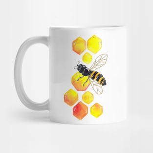 Cute Honey bees - Watercolor Mug